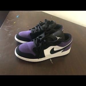 Jordan 1s low top ‘Court Purple’